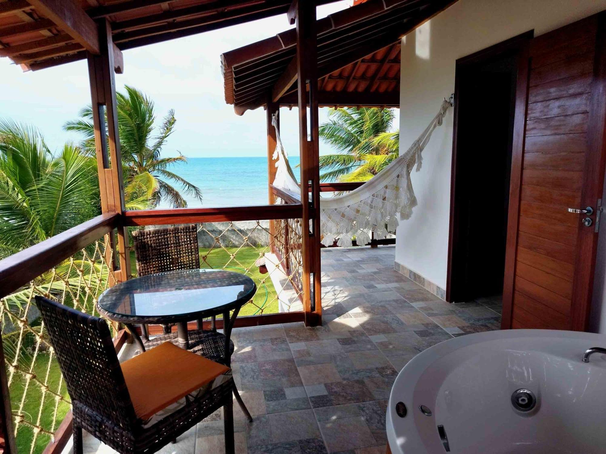 Espaco Varanda E Mar Beach Houses サン・ミゲル・ド・ゴストーゾ エクステリア 写真