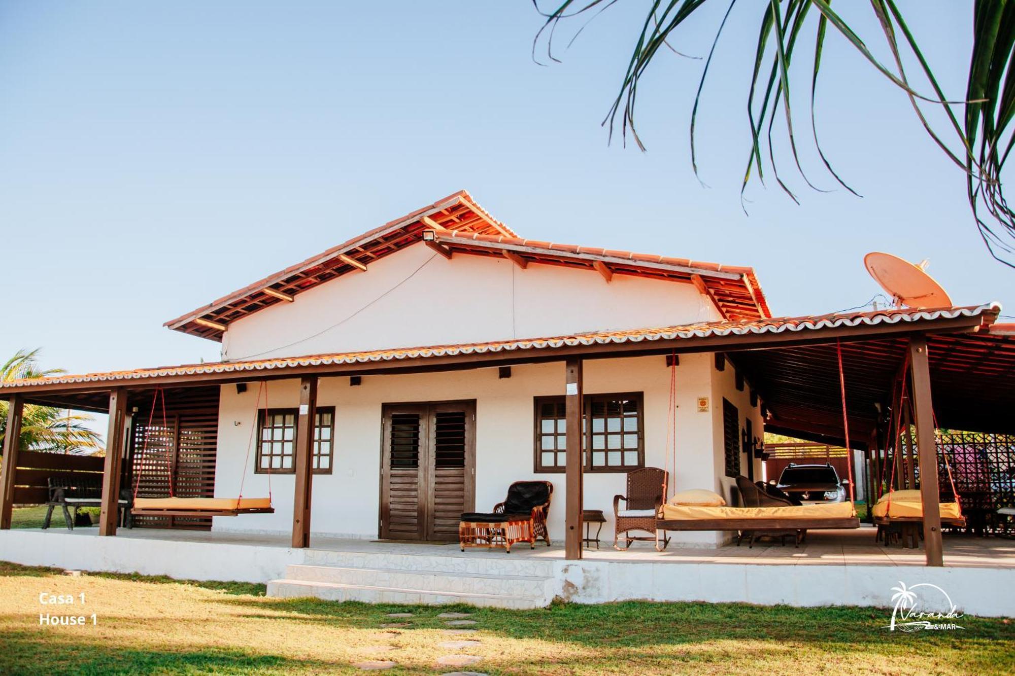Espaco Varanda E Mar Beach Houses サン・ミゲル・ド・ゴストーゾ エクステリア 写真