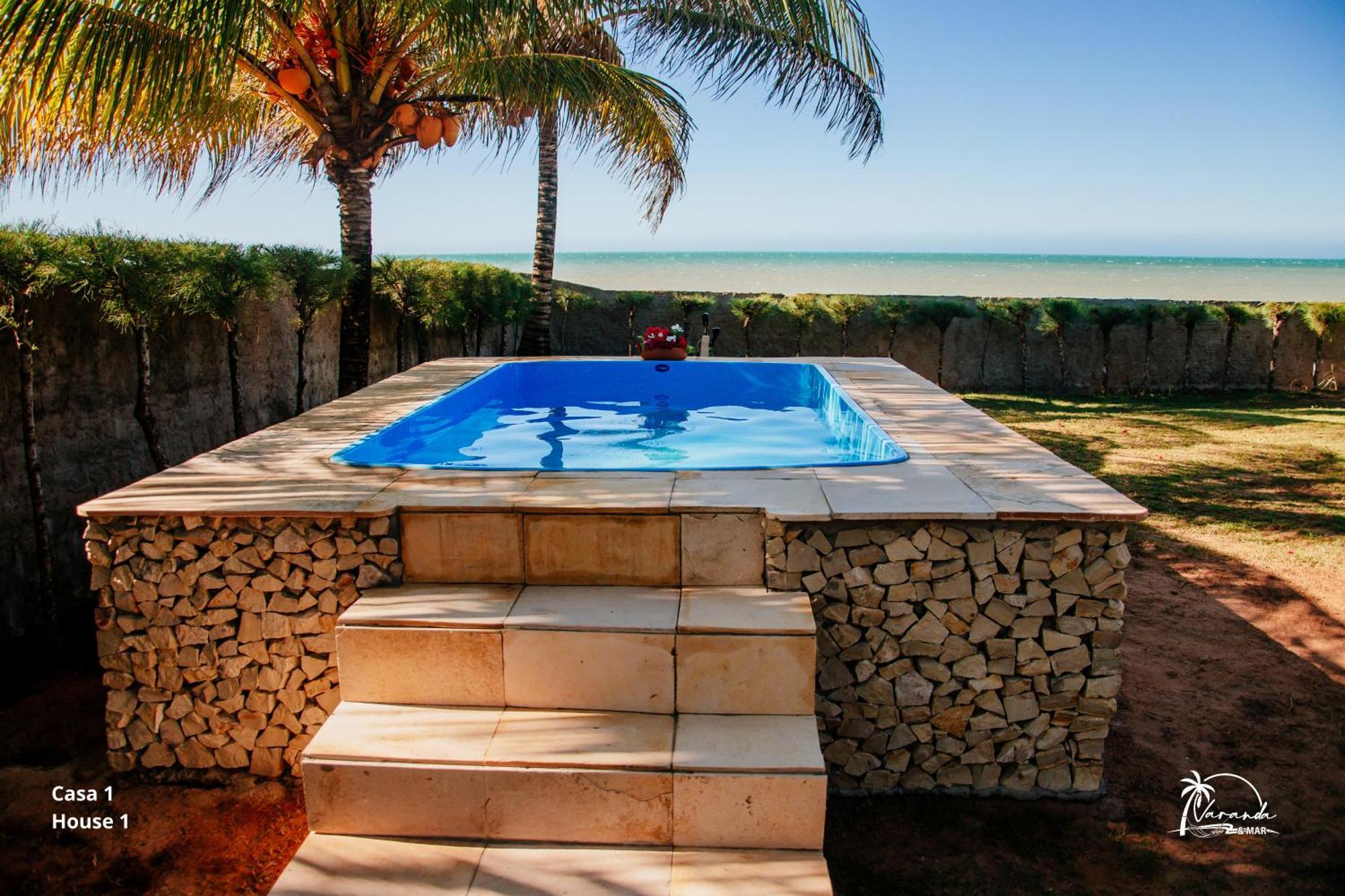 Espaco Varanda E Mar Beach Houses サン・ミゲル・ド・ゴストーゾ エクステリア 写真